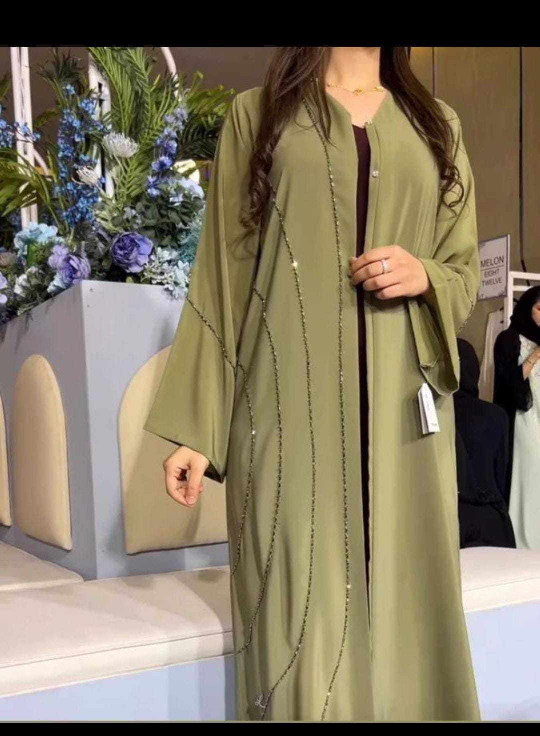 YNF CRUSH IMPORTED JHC   HAND WHOLESALE ABAYA MANUFACTURER